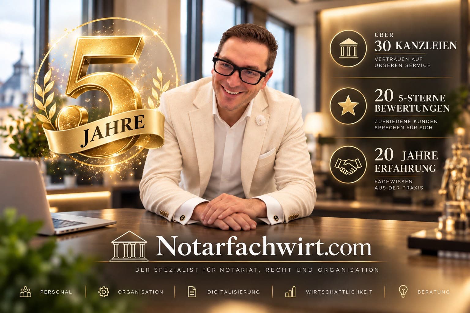 5 Jahre Notariat