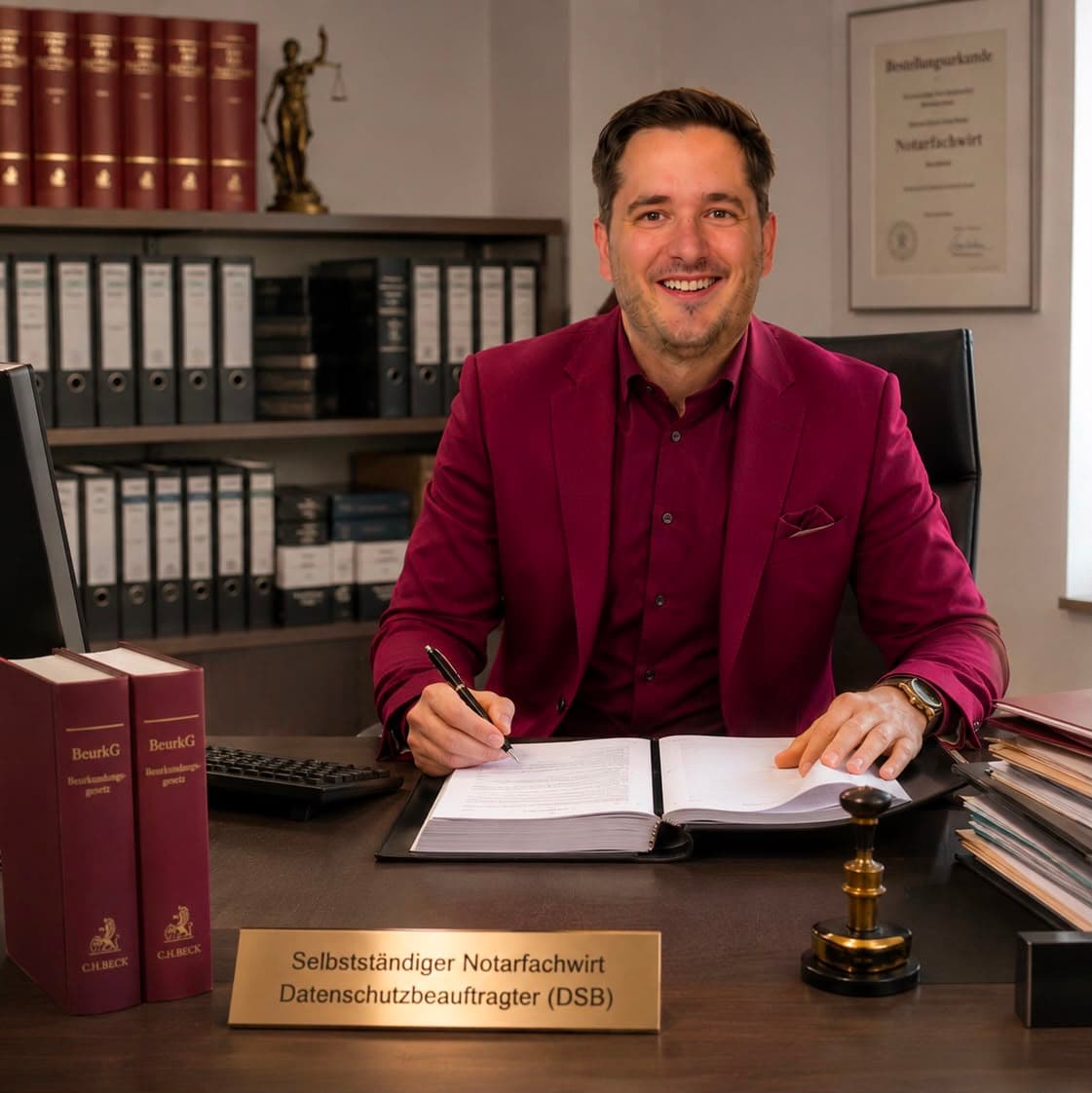 Niklas C. Elser - Notarfachwirt im Büro